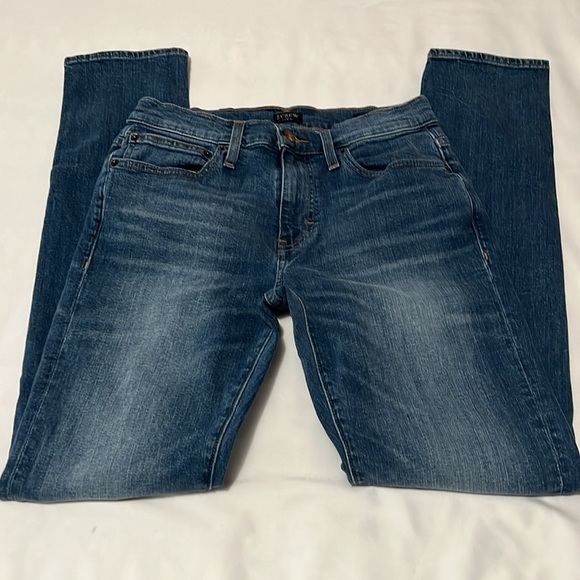 J Crew Factory Flex Slim Straight Leg Jeans - Picture 3 of 6
